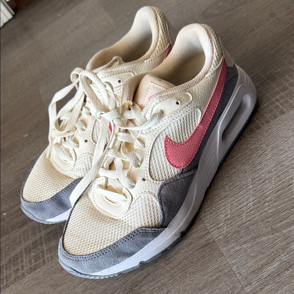 Nike Air Max SC Women's Sneakers - White/Pink/Grey - Size 8